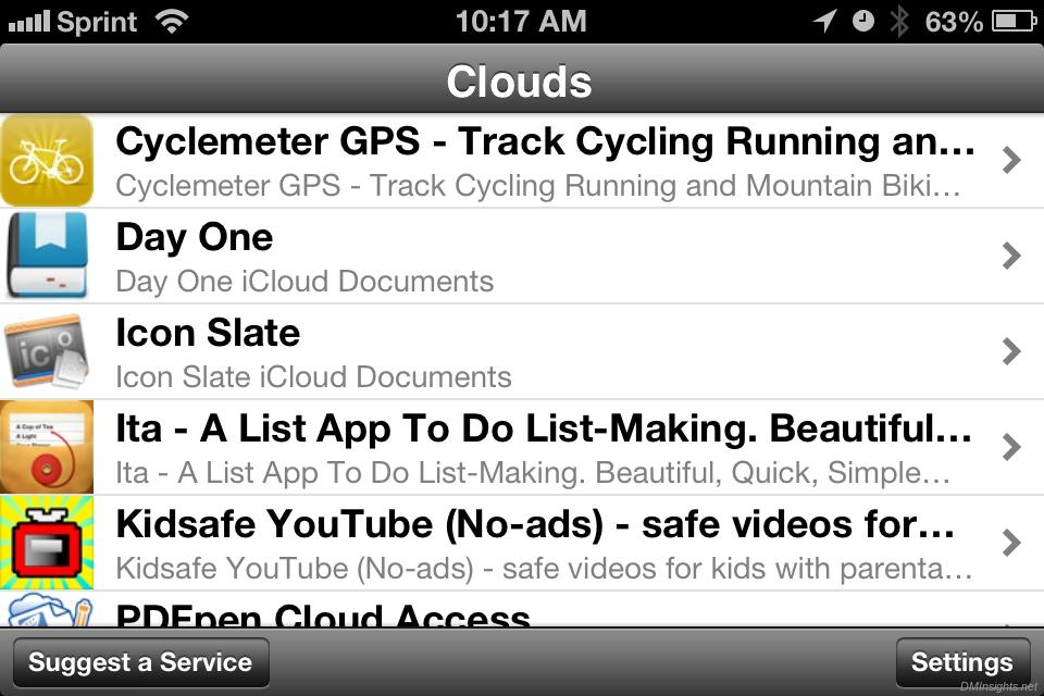 Cloud Mate for iPhone
