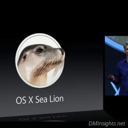 Craig Federighi Introduces OS X Sea Lion